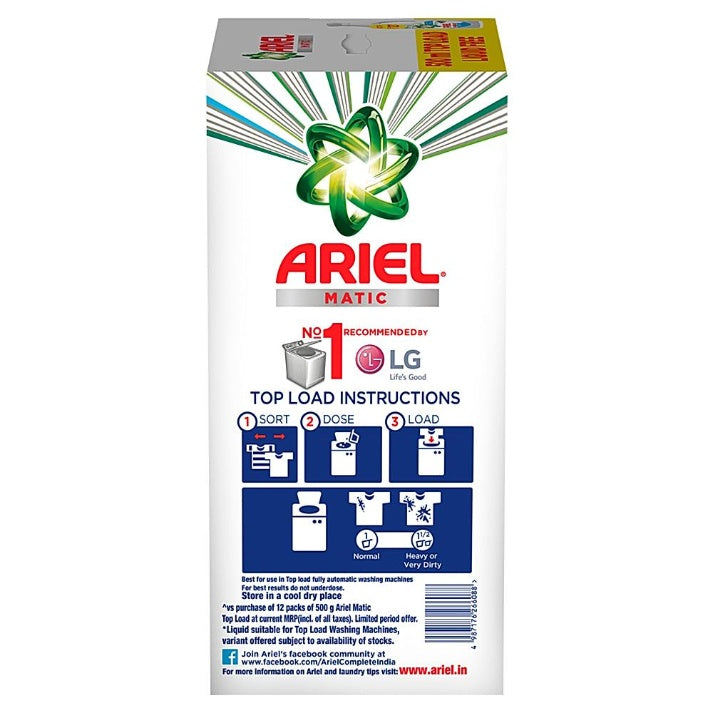 Ariel Matic Top Load Detergent 6 kg (powder)