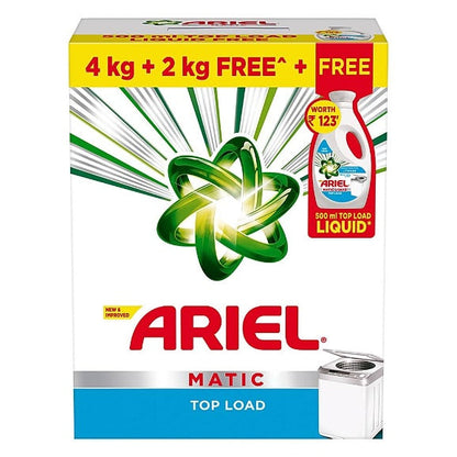 Ariel Matic Top Load Detergent 6 kg (powder)