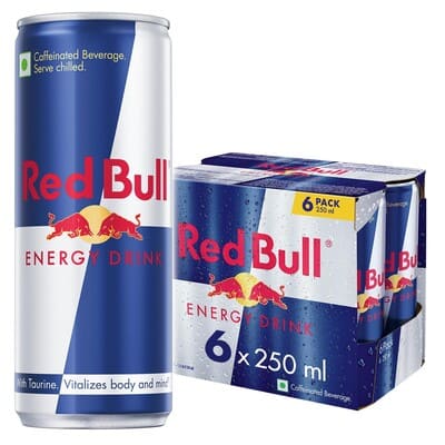 Red Bull Energy Drink Can 6X250 Ml