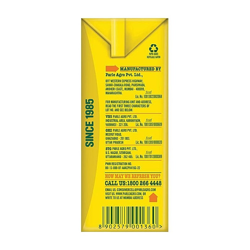 Frooti Mango Juice 10x125 ml
