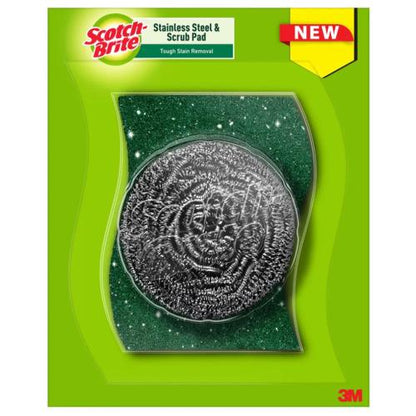 Scotch Brite Steel Scrub O Steel 1 pc