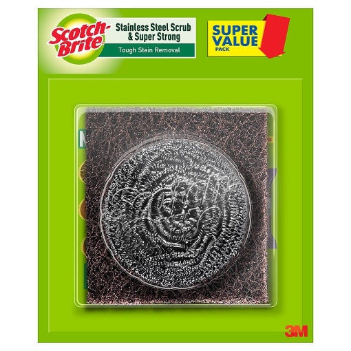 Scotch Brite Steel Scrub O Steel 1 pc