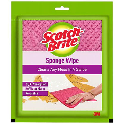 Scotch Brite Sponge Wipe Big Super Save Pack 1 pc