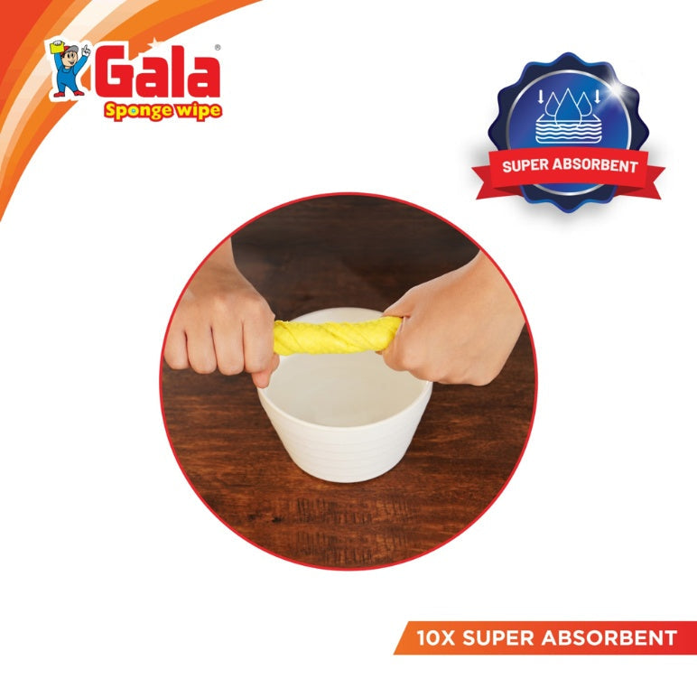 Gala Sponge Wipe Combo Pack 3 pcs