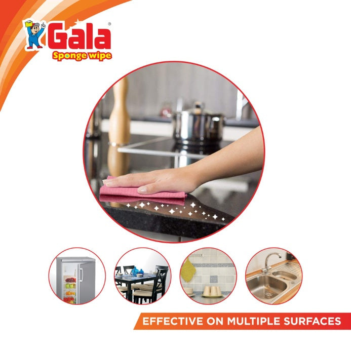Gala Sponge Wipe Combo Pack 3 pcs