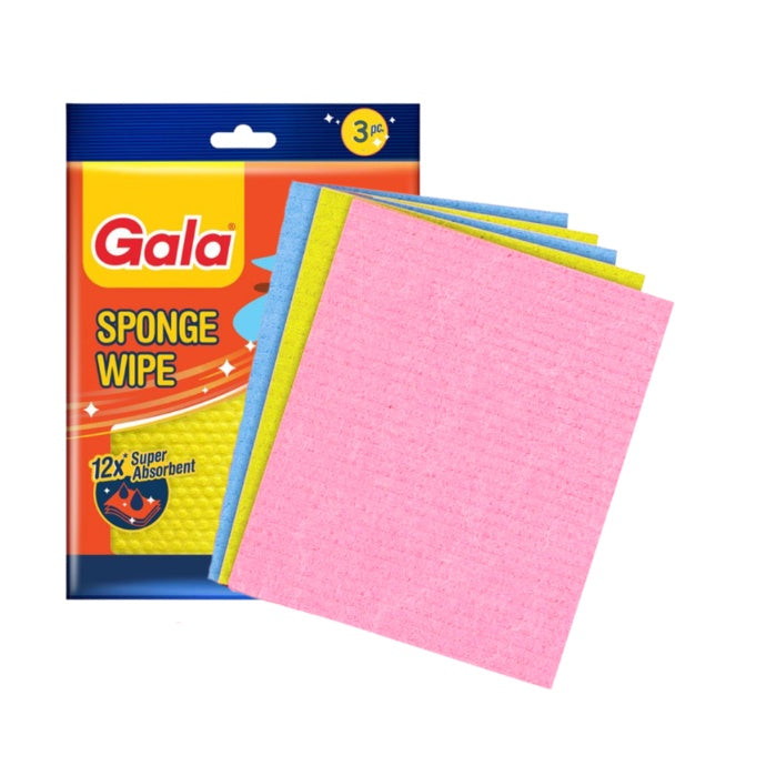 Gala Sponge Wipe Combo Pack 3 pcs