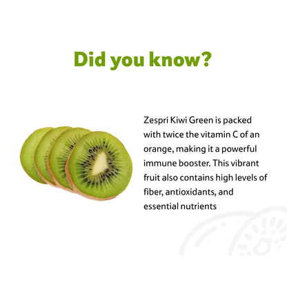 Zespri Kiwi Green pack of 3 pcs about 240 gm