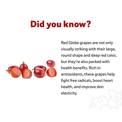 Starfresh Grapes Red Globe Premium ~ about 250 g