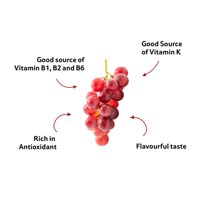 Grapes Red Globe Premium, 250 g