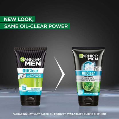 Garnier Men Oil Clear Face Wash 100 g