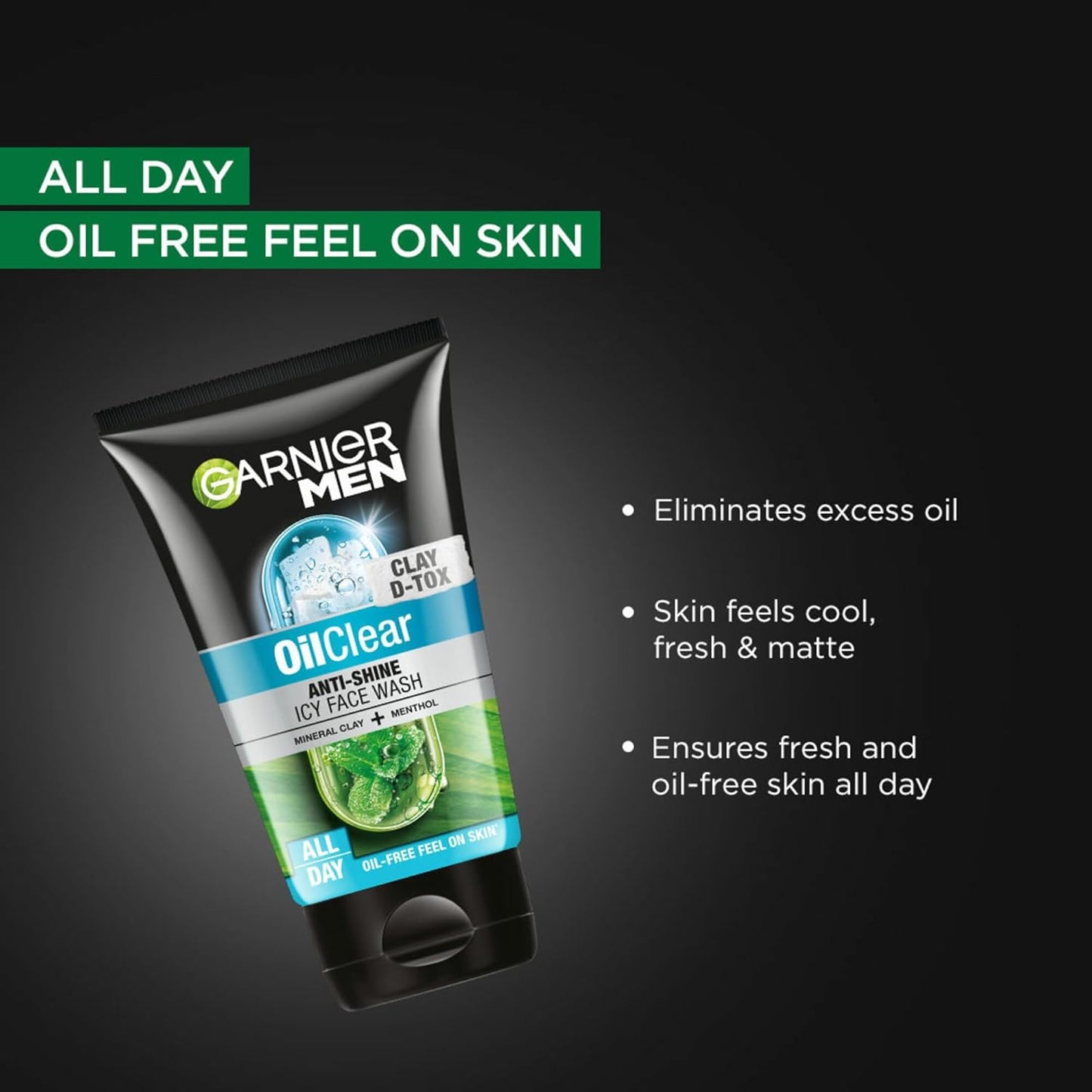 Garnier Men Oil Clear Face Wash 100 g