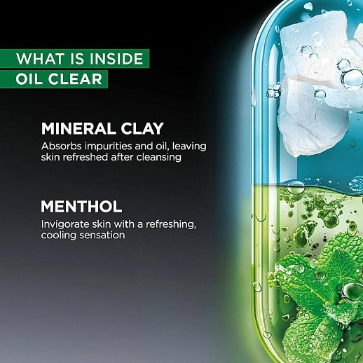 Garnier Men Oil Clear Face Wash 100 g