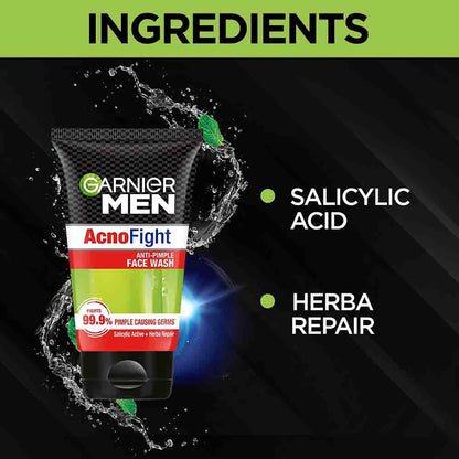 Garnier Men Acno Fight Face Wash 100 ml