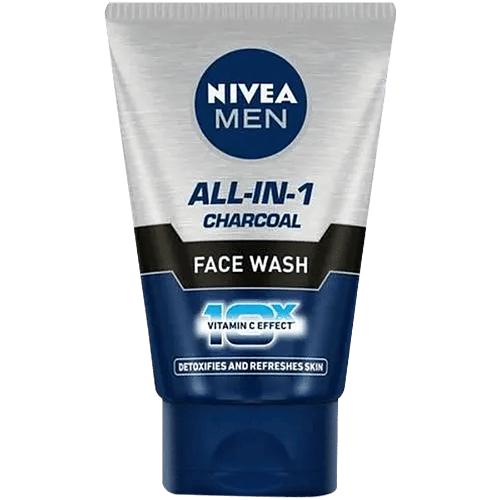 Nivea Men All In 1 Charcoal Face Wash 100 gm
