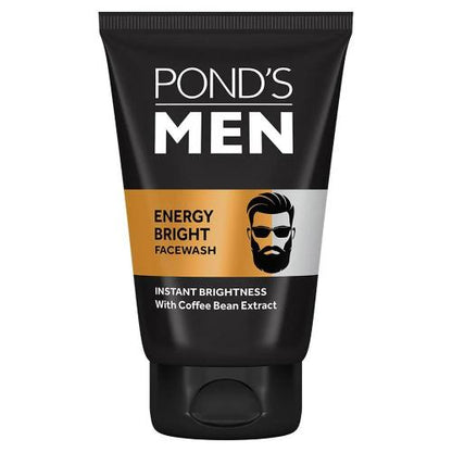 Ponds Men Energy Bright Anti-Dullness Facewash With Coffee Bean 100 g