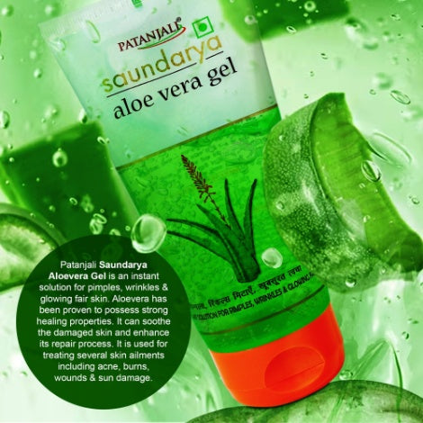 Patanjali Saundarya Aloe Vera Gel 150 ml Starquik Patanjali Saundarya Aloe Vera Gel 150 ml Starquik