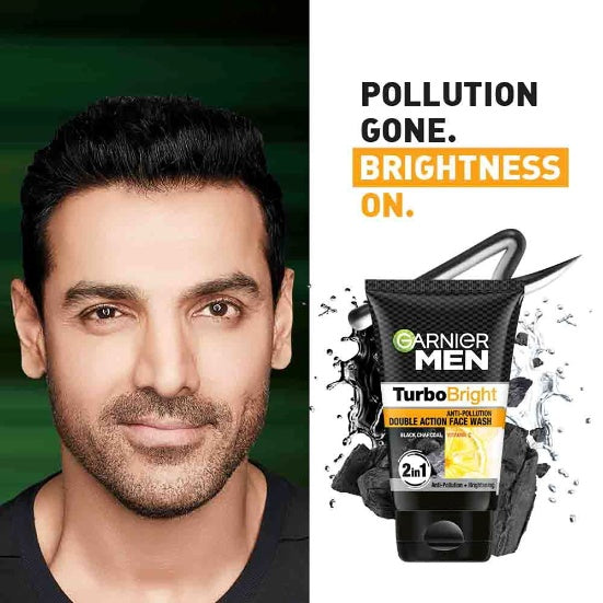 Garnier Men Powerwhite Duo Face Wash 100 g