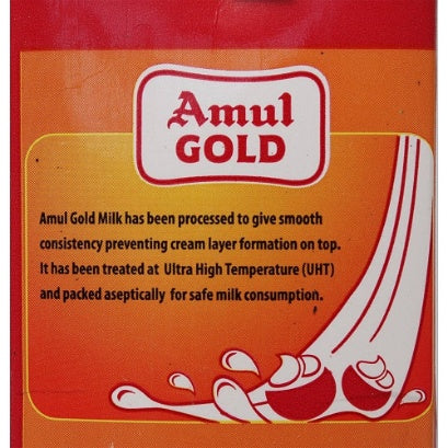 Amul Gold Milk Tetrapack 1 ltr