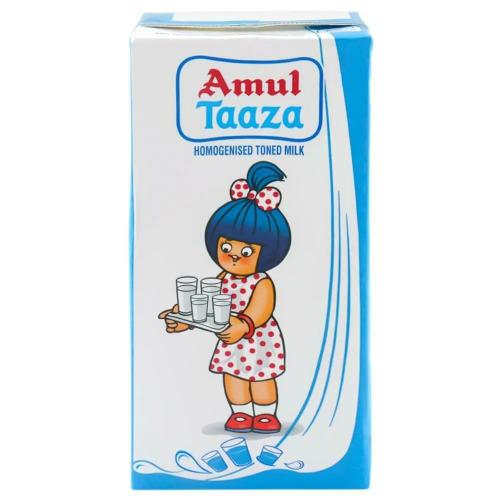Amul Taaza Toned Milk Tetrapack 1 ltr