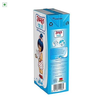 Amul Taaza Toned Milk Tetrapack 1 ltr