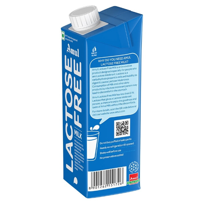 Amul Lactose Free Milk 250 ml