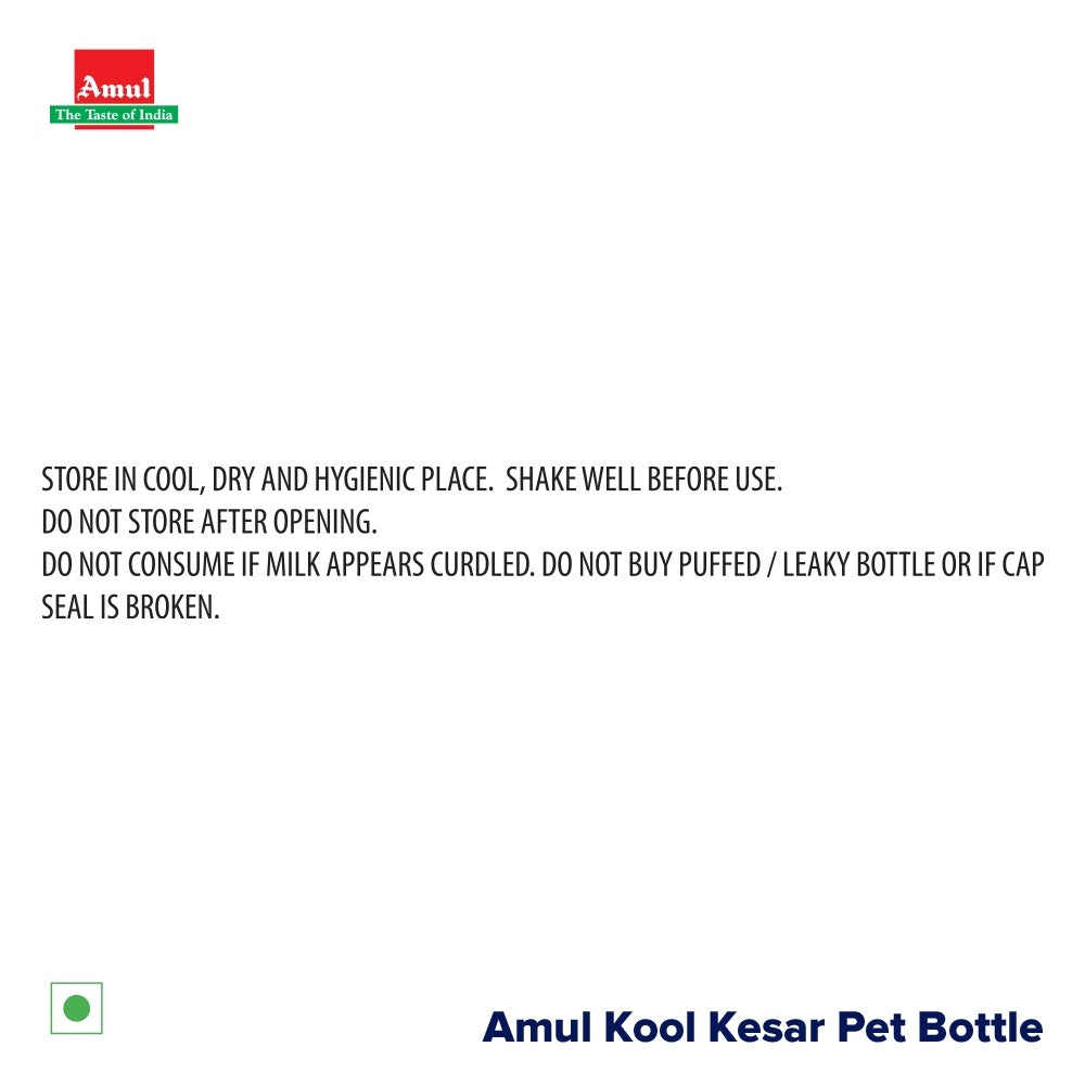 Amul Kool Kesar Flavoured Milk 180 ml