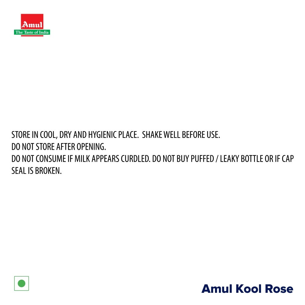 Amul Kool Rose Flavoured Milk 200 ml