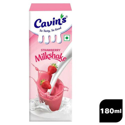 Cavin'S Milkshake Strawberry 180 ml