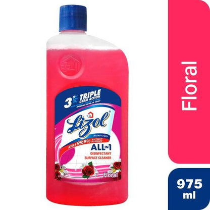 Lizol Floral Floor Cleaner 975 ml