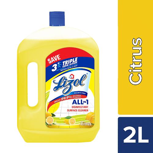 Lizol Citrus Floor Cleaner 2 Ltr
