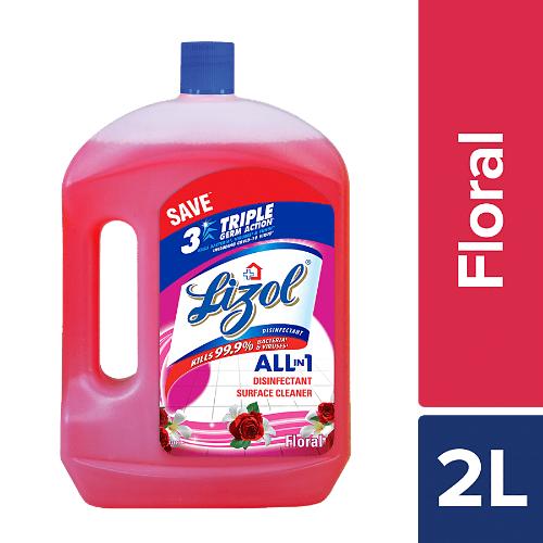 Lizol Floral Floor Cleaner 2 ltr