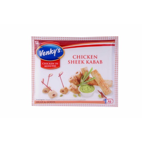 Venkys Chicken Seekh Kabab 1 kg
