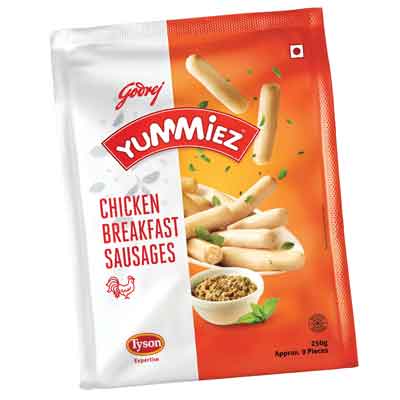 Yummiez Chicken Plain Sausages 250 g