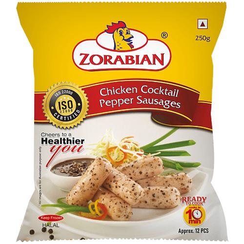 Zorabian Chicken Cocktail Pepper Sausages 250 g