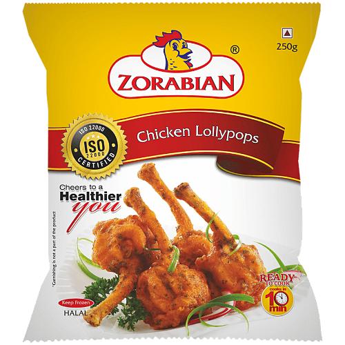 Zorabian Chicken Lollypops 250 g