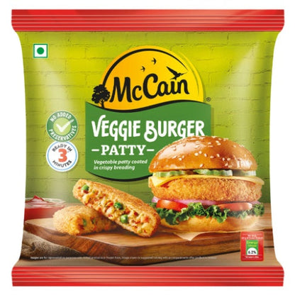 Mccain Veggie Burger Patty 360 g