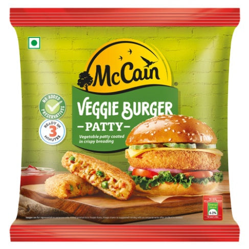 Mccain Veggie Burger Patty 360 g