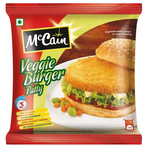 Mccain Veggie Burger Patty 360 gm