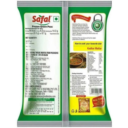 Safal Frozen Green Peas 1 kg