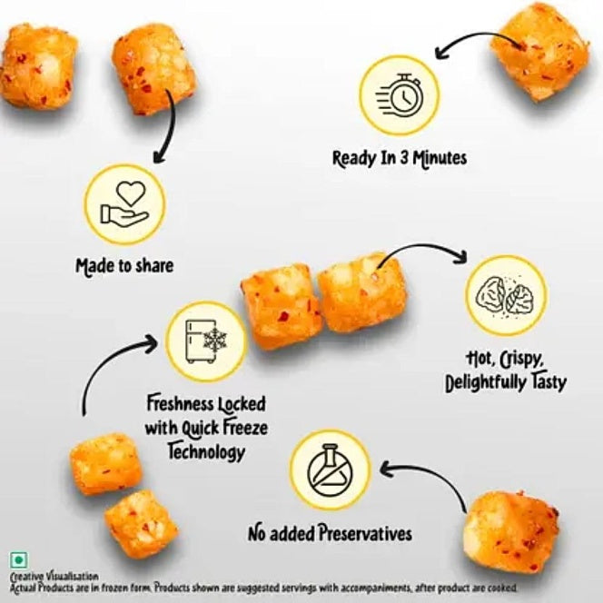 Mccain Chilli Garlic Potato Bites 700 g
