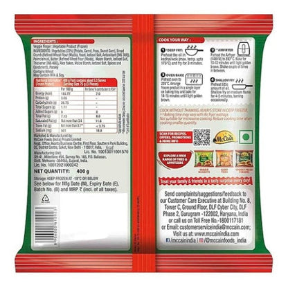 Mccain Veggie Finger 400 g