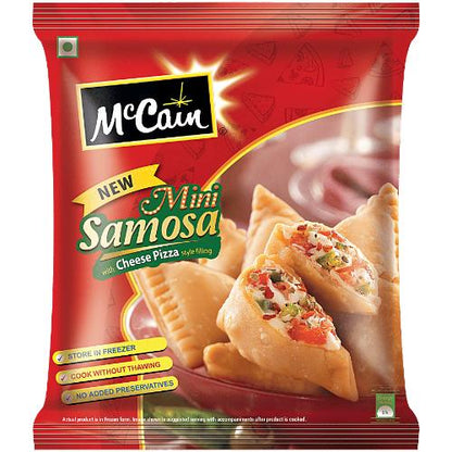 Mccain Mini Cheese Pizza Samosa 240 Gm