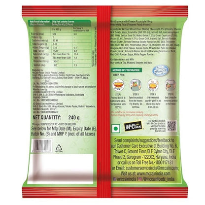 Mccain Mini Cheese Pizza Samosa 240 g