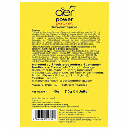 Godrej Aer Pocket Assorted Pack 30 g