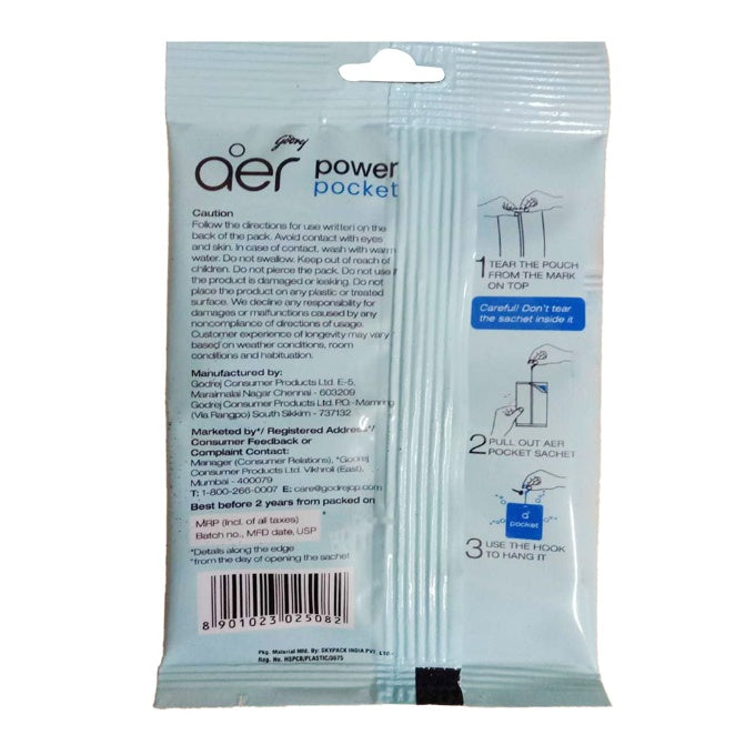 Godrej Aer Power Pocket Sea Breeze 10 g