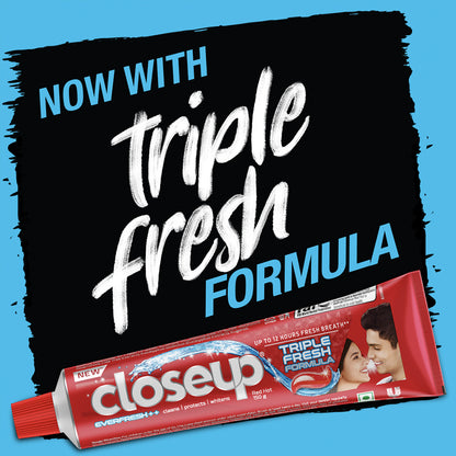 Close Up Everfresh+ Anti-Germ Gel Toothpaste Red Hot 150  gm