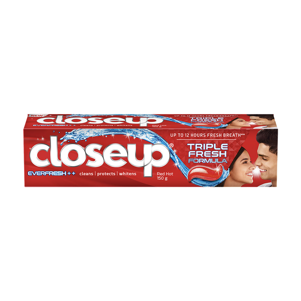 Close Up Everfresh+ Anti-Germ Gel Toothpaste Red Hot 150  gm