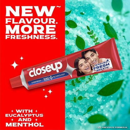 Close Up Everfresh+Anti-Germ Gel Toothpaste Red Hot 2x150 g