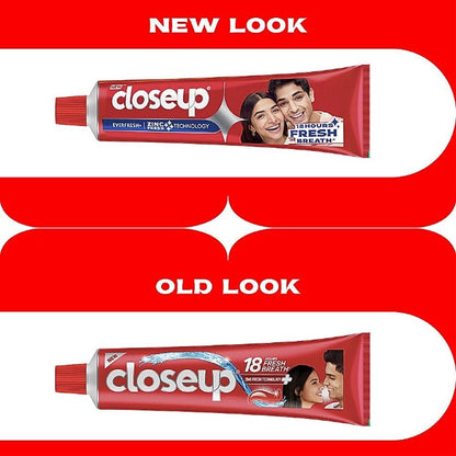 Close Up Everfresh+Anti-Germ Gel Toothpaste Red Hot 2x150 g