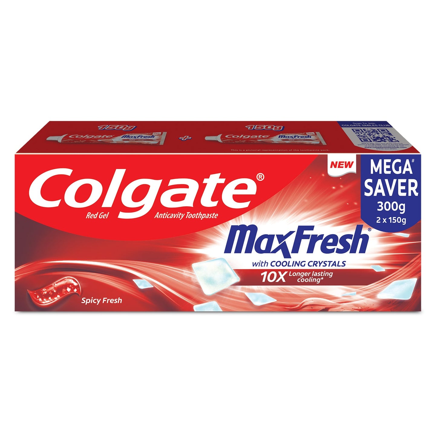 Colgate Maxfresh Toothpaste 2x150 gm